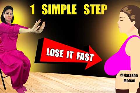 No.1 Super Easy Yoga Exercise To Reduce Breast Fat At Home + Naturally Lift Up Breast Size