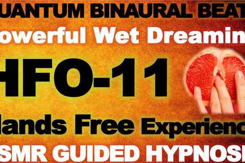 HFO-11: Binaural Hands Free Experience | ASMR Wet Dreams Guided Hypnosis | Quantum Binaural Beats