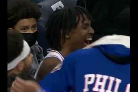 Tyrese Maxey seals the W at the buzzer!! 🚨 | #shorts