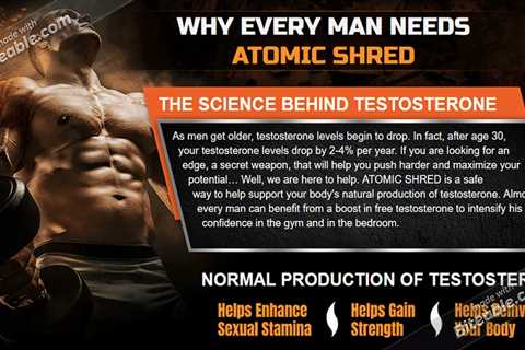 Atomic Shred Testo Booster – Reviews! 2021