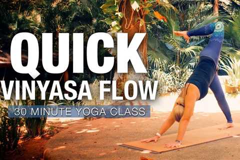 A Quick Vinyasa Flow Yoga Class - Five Parks Yoga