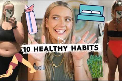 10 HEALTHY HABITS THAT CHANGED MY LIFE. MY HEALTHY MORNING ROUTINE | EmmasRectangle