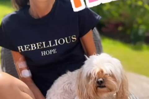 Deborah James reveals sneak peek of new Rebellious Hope T-shirts as fund hits £6.6million
