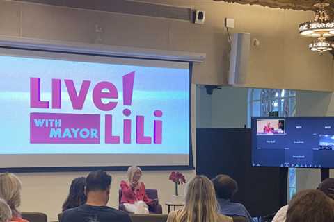 Bosse Hosts Second LIVE WITH LILI at City Hall