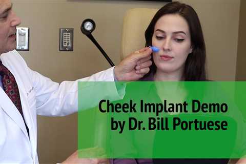 How Do Cheek Implants Work? With Facial Plastic Surgeon | Dr. William Portuese | Seattle Washington
