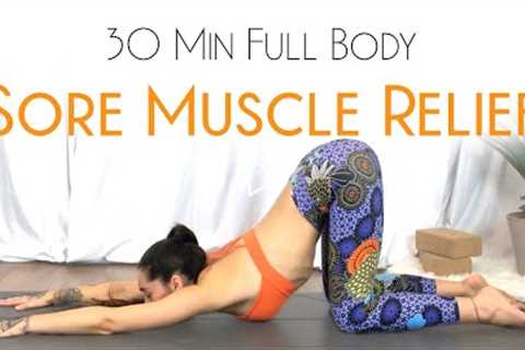 Yoga For Sore Muscles ( Full Body Stretch & Release )
