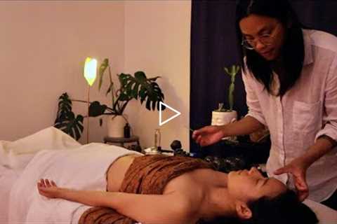 [ASMR] Fire Cupping and Acupuncture with Theodore | Traditional Chinese Medicine (Real Person)
