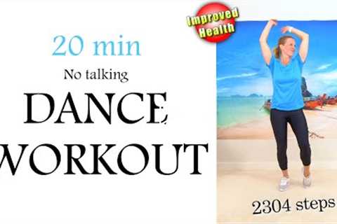 20 min low-impact, manageable DANCE WORKOUT to get those endorphins fired up!