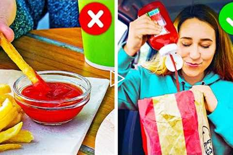 28 SMART FAST FOOD HACKS