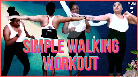 SIMPLE WALKING WORKOUT FOR WEIGHT LOSS | MUM OF 4 HAVING FUN WHILE LOSING WEIGHT