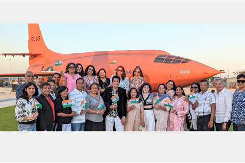 Triranga Flying High at Beverly Hills Jain Social Group
