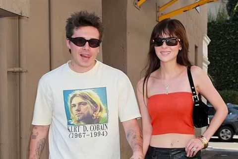 Brooklyn Beckham, Nicola Peltz look cheerful while shopping in Beverly Hills