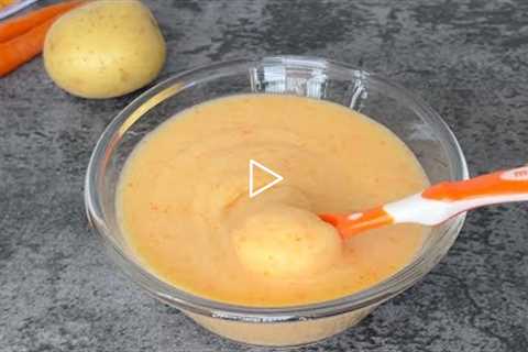 3 BABY FOOD RECIPES FROM 6 MONTHS AND ABOVE