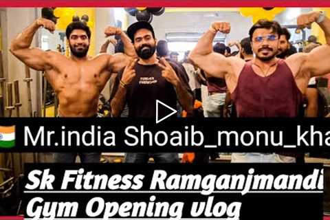 My First Vlog Sk Fitness Ramganjmandi Gym Opening Vlog
