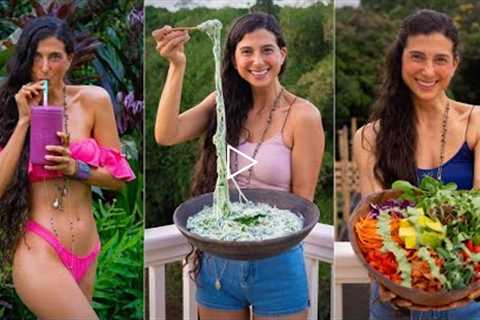 5 Meals I Eat Every Week 🍒 Simple Satisfying Raw Vegan Recipes for Health, Wellness & Healing