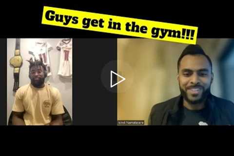 GUYS GET IN THE GYM!! @Isirelinamatasere #fitness #podcast #gym #health #funny #health #workout #men