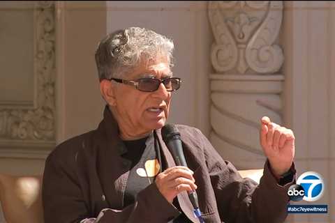 At Beverly Hills event, mindfulness guru Deepak Chopra offers advice on cultivating resilience