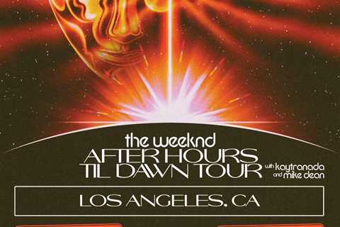The Weeknd Announces Rescheduled Los Angeles Show Date