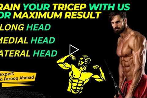 Triceps Workout,,,Train Your Triceps Like a Professional Bodybuilder!!!!!!