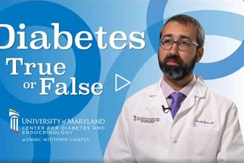 Diabetes: True or False (Being Skinny)
