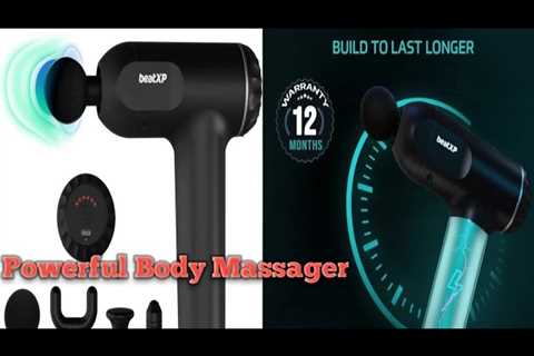 BeatXP Bolt Full Body Massage Gun | Full Body Pain Relief Massager| Cordless