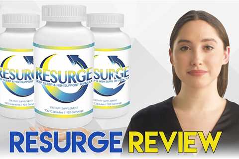 Resurge Review - A supplement that can help weight loss?
