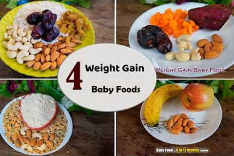 Baby Food || 4 Weight Gain & Brain Development Baby food for 6+Months