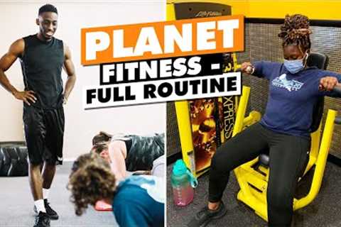 Planet Fitness Workout For Beginners || How to Lose Weight || Full Routine Workout || BeFitnomenal