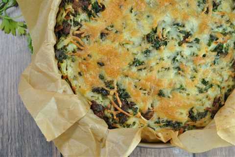 Sausage Kale Potato Pie