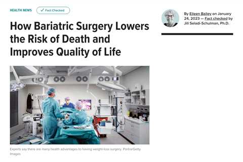 Bariatric Surgery Proven to Extend Lives, Reduce Mortality – Study Findings