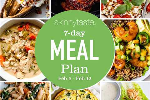 7 Day Well Balanced Meal Strategy (Feb 6-12).