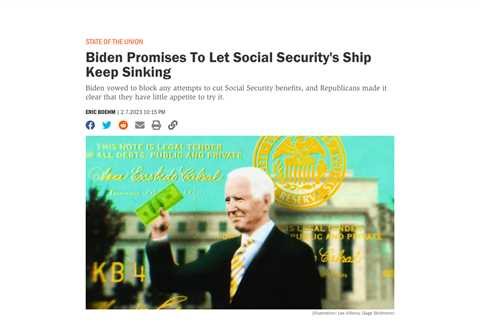 Biden Blasts GOP Proposal to “Sunset” Medicare and Social Security
