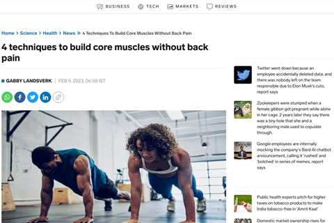 Strengthen Your Core Without Back Pain – Try The Protocol