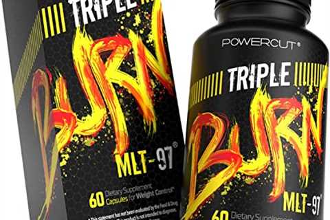 Powercut Triple Burn MLT-97 for Women  Men, Weight Management Supplement, Includes Green Coffee..