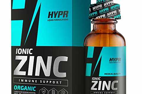 HYPR Ionic Liquid Zinc Drops. Best Advanced Nano Zinc Liquid Vitamin Supplement for Immune Support..