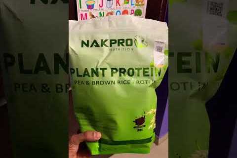 Nakpro plant protein #plantprotein #vegan #bodybuilding