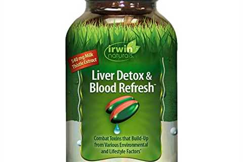 Irwin Naturals Liver Detox  Blood Refresh Powerful Herbal Whole-Body Cleanse  Detox with 540mg Milk ..