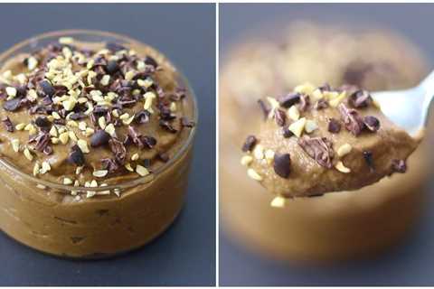 Eggless Chocolate Pudding – No Sugar – No Dairy Milk – Gluten Free – No Cooking Weight Loss Pudding
