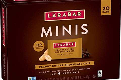Larabar Mini Peanut butter Chocolate Chip, 20 Count