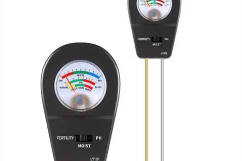 Soil Moisture Meter,3-in-1 Soil Moisture/Fertility/pH Tester,Plant Water Soil, Soil Hygrometer..