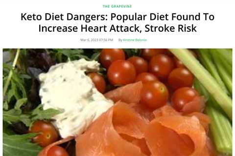 New Study Warns of Cardiovascular Risk with Low-Carb, High-Fat Diet