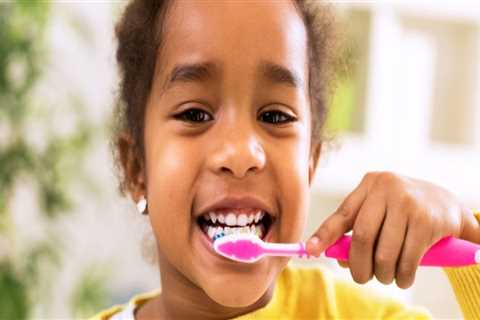 What are the tips for child's dental health?