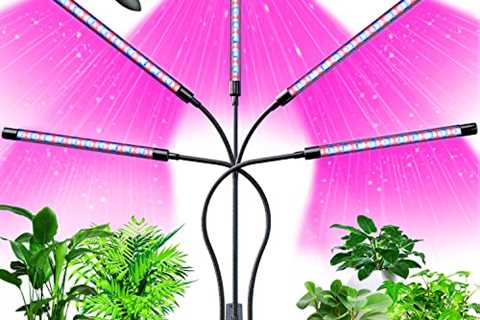 Grow Lights for Indoor Plants, GroDrow 150 LED Grow Light for Seed Starting with Red Blue Spectrum, ..