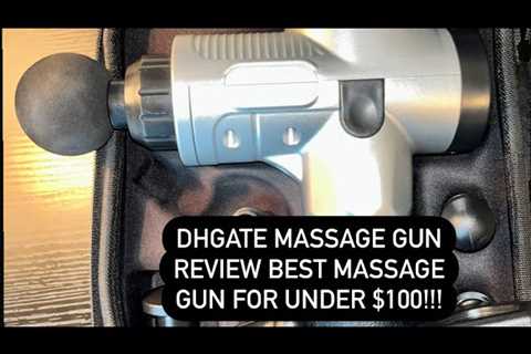 2023 DHGATE Massage Gun review! Do not buy off of Amazon this is the best massage gun for under $100