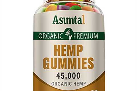 Asumtal Natural Hеmp Seed Extract Gummies – Organic Sleep Aid Inflammation Stress Anxiety Calm..