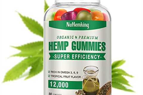 NuHemking Gummies for Pain Relieve and Anxiety – Extra Maximum Strength Pain Stress Sleep Aid..