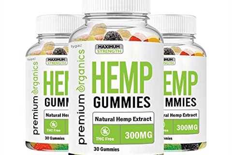 Premium Organics Hemp Gummies – 3 Pack