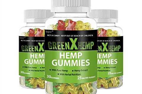 Green X Hemp Gummies – 3 Pack