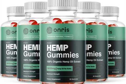 (5 Pack) Onris Hemp Gummies, Onris Original Formula, 5 Month Supply
