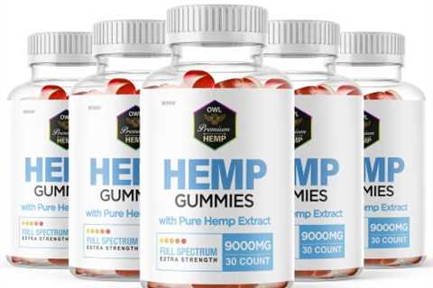 (5 Pack) Owl Premium Hemp Gummies, Original Formula, 5 Month Supply